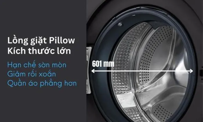 Lồng giặt hình gối Pillow kích thước 601mm